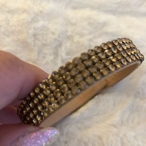 Swarovski Snap close bracelet gold